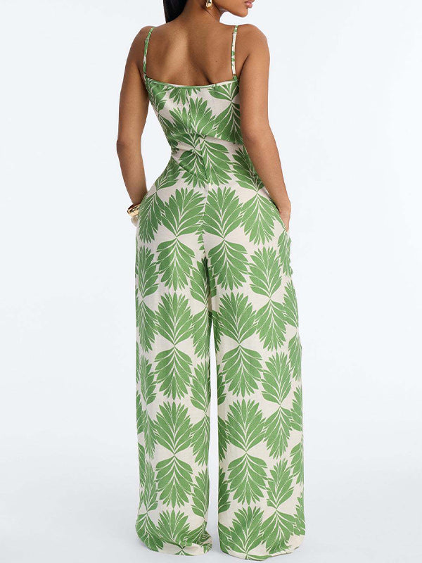 Printed Cami Jumpsuit
