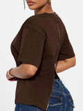Zip Back Tee