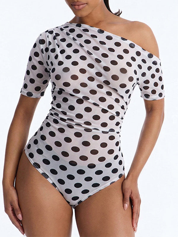 Dot Sheer Bodysuit