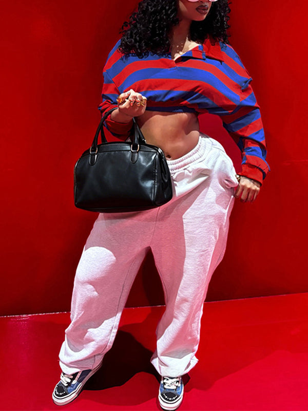 Stripe Crop Top