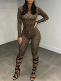 Leopard Tee & Capri Pants Set
