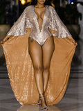 Sparkle Cape Bodysuit