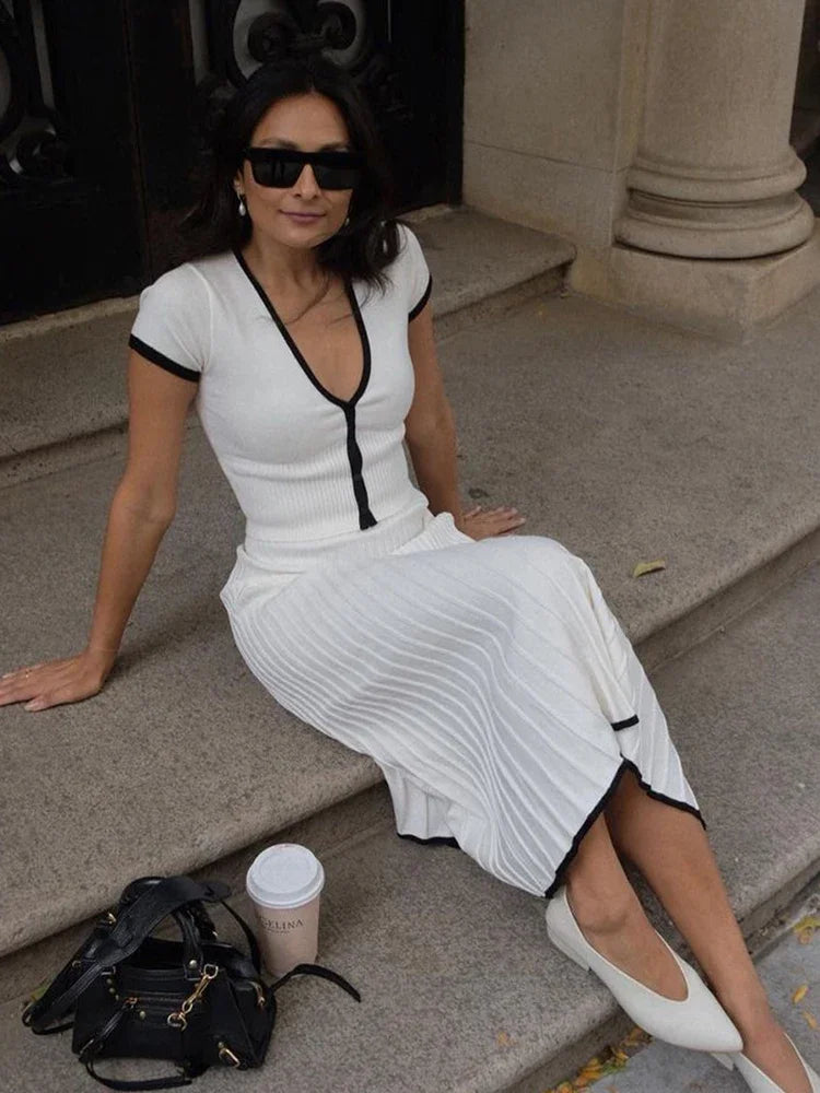 Gigi Knit Skirt Set