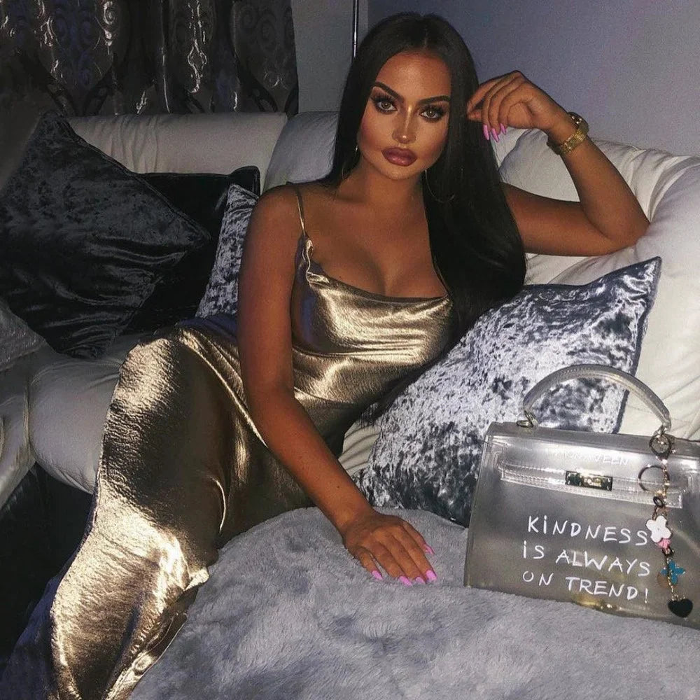 Claudia Silk Bodycon Dress