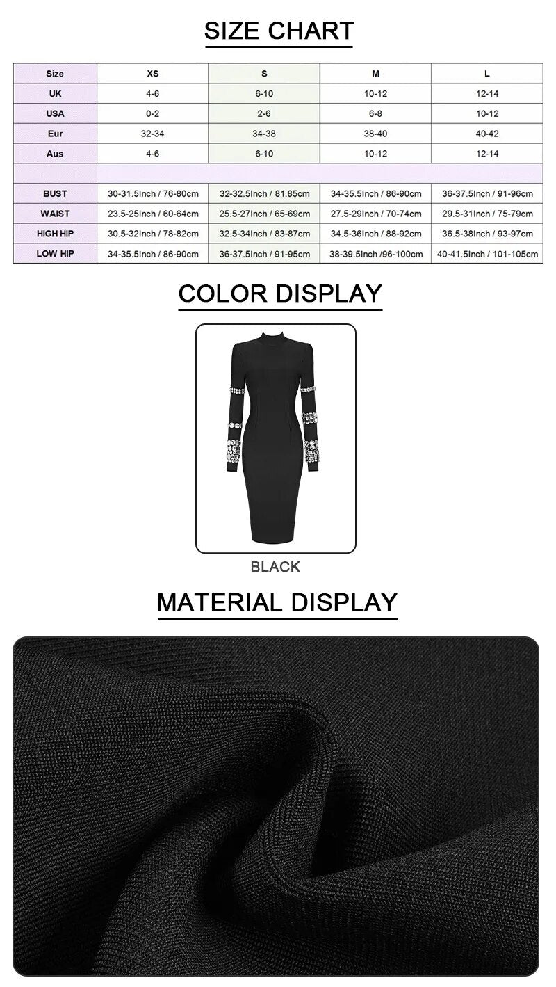 Hailey Bandage Midi Dress