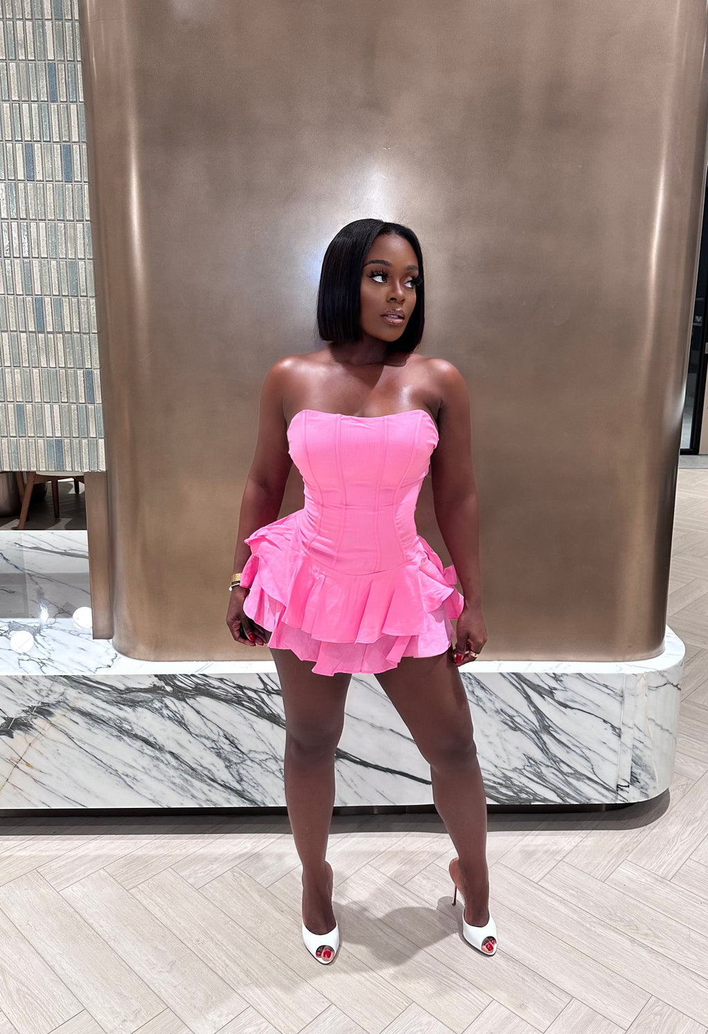 “PINK” MUSE MINI DRESS