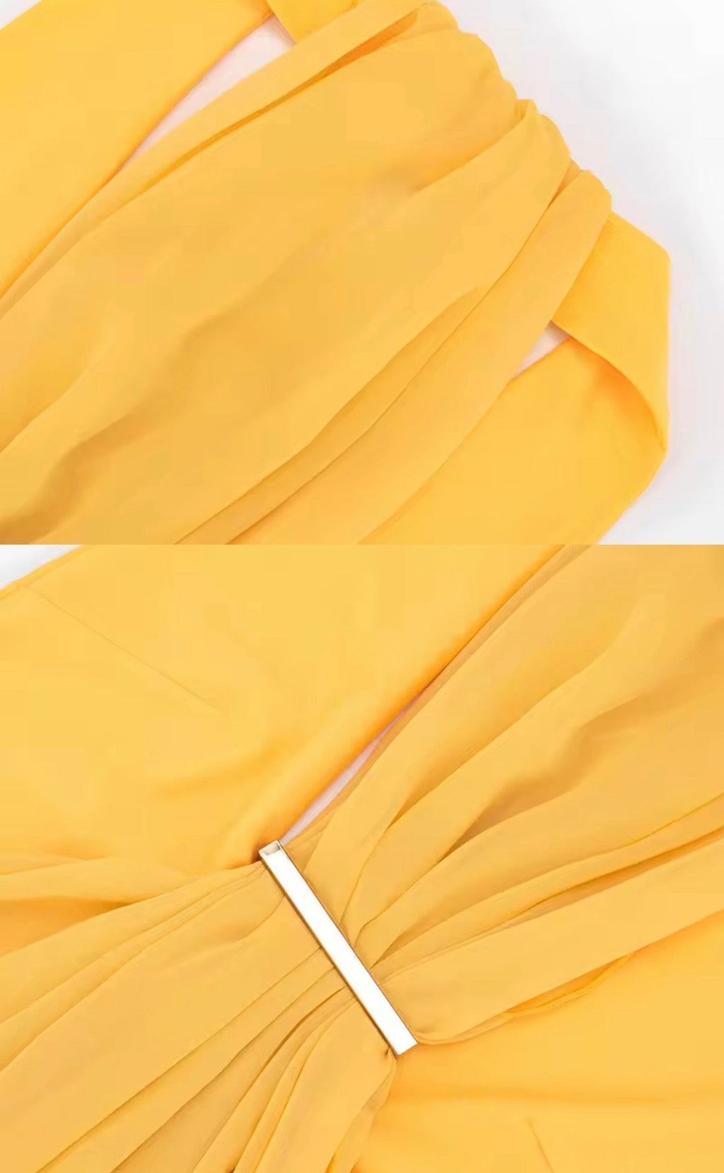 “SOLE” DRAPE  MAXI  DRESS