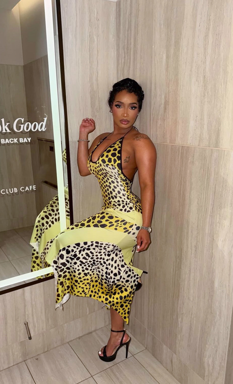“SIENNA” WILD PRINT MAXI DRESS