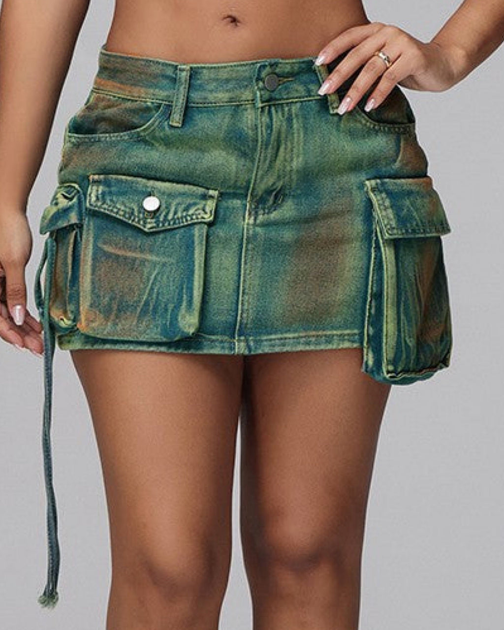 Tinted Mini Skirt