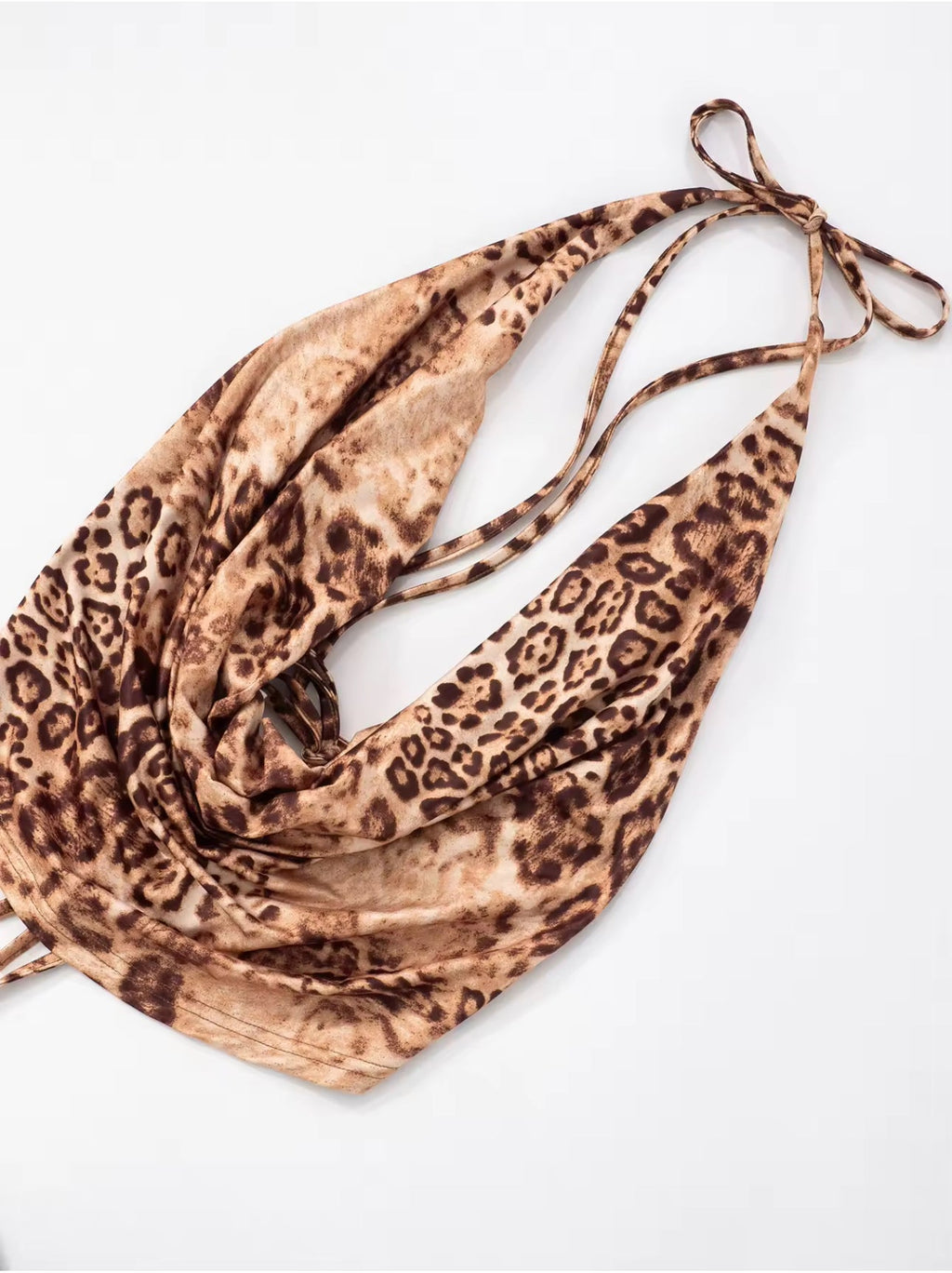 “LEOPARD PRINT” TWO PIECES SET