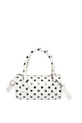 White Polka Dot Mini Purse