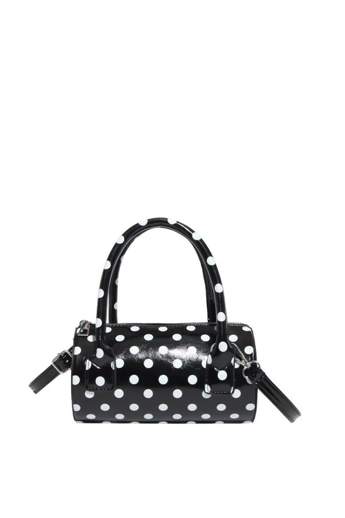 Black Polka Dot Mini Purse