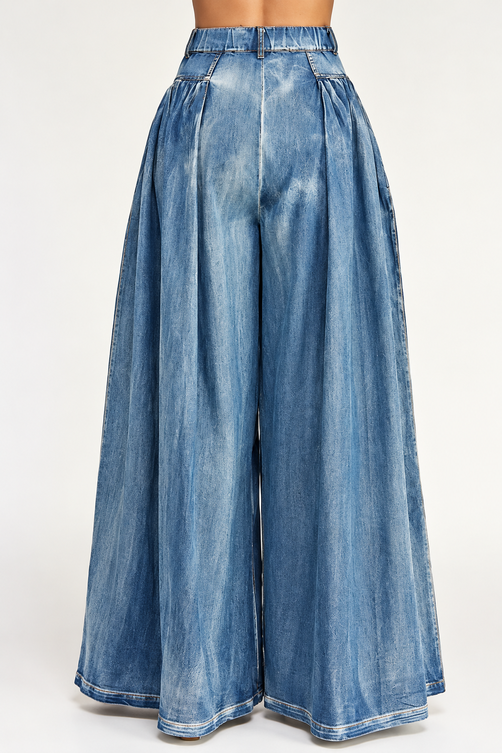 Denim Diva Baddie Wide-Leg Jeans