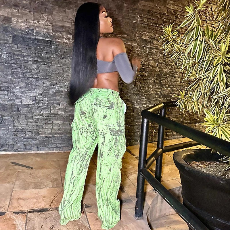 Tyie Green Cargos