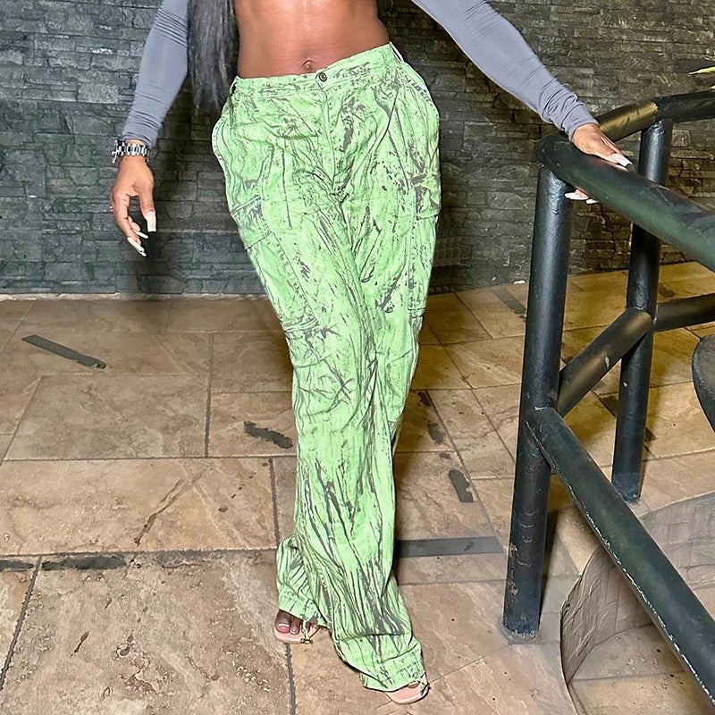 Tyie Green Cargos