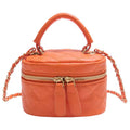 Orange Bucket Mini Purse