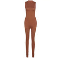 Rere Brown Essential Everyday Jumpsuit
