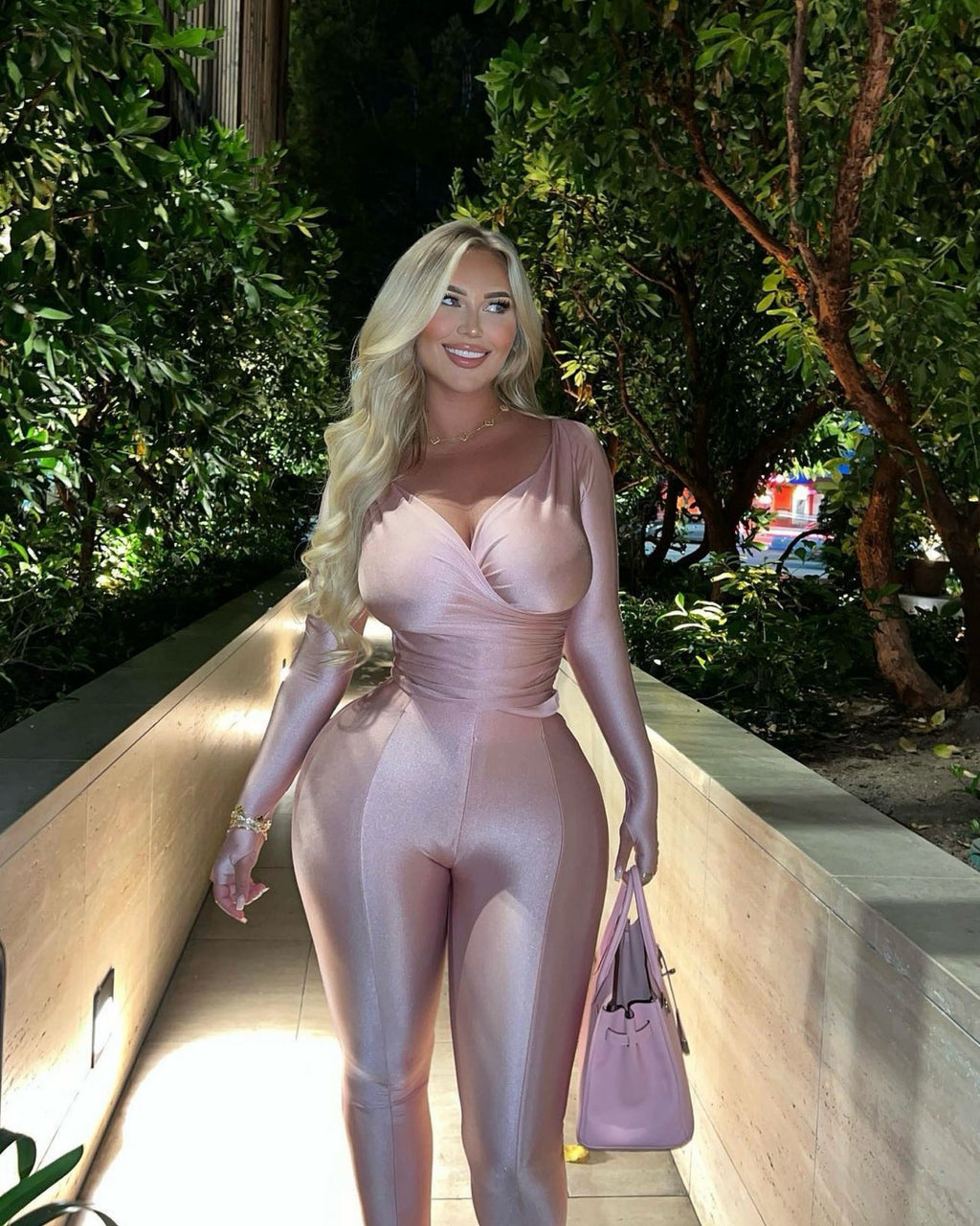 Tiana Pant Set Pink