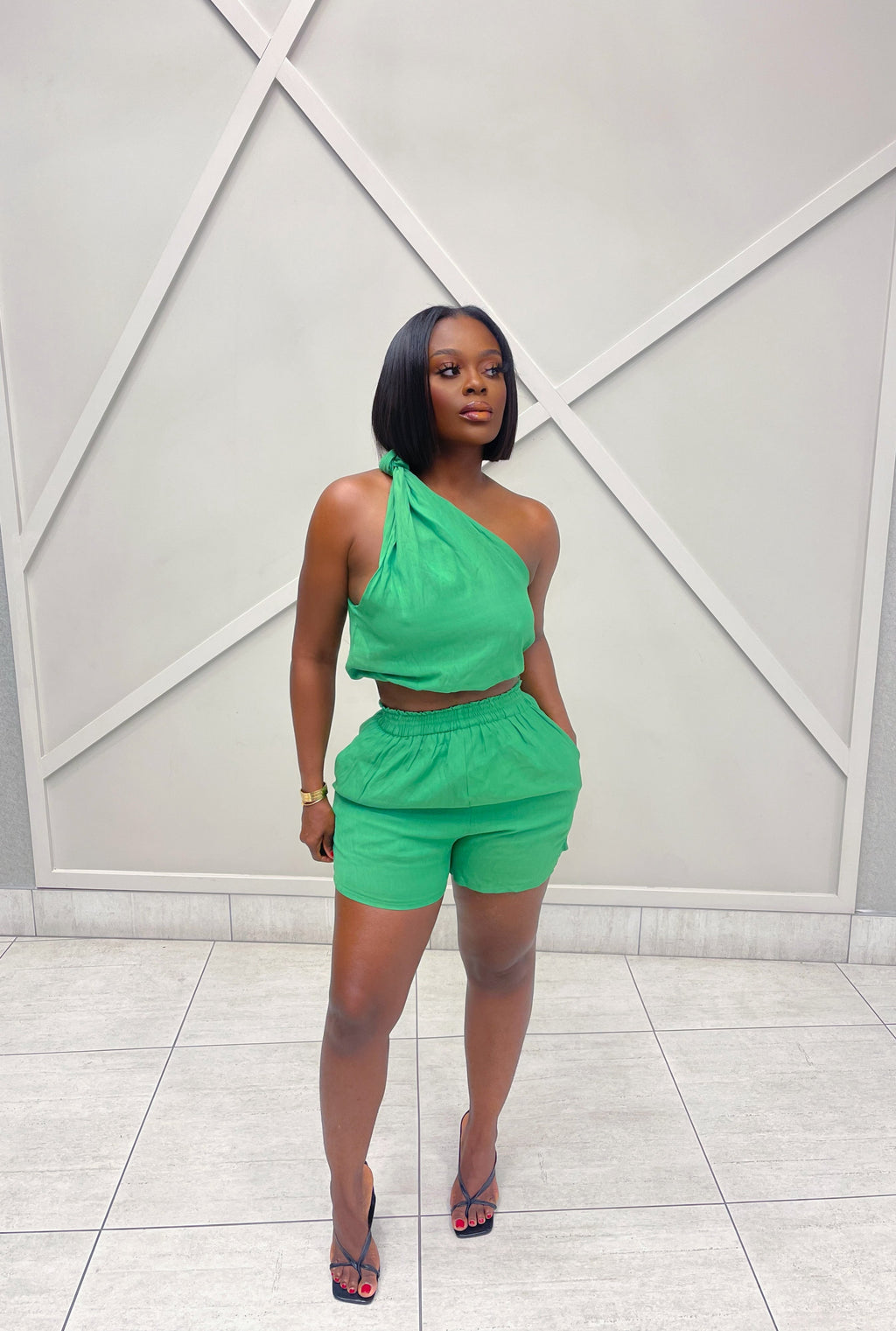 “ATIA” TWO PIECES SET- GREEN