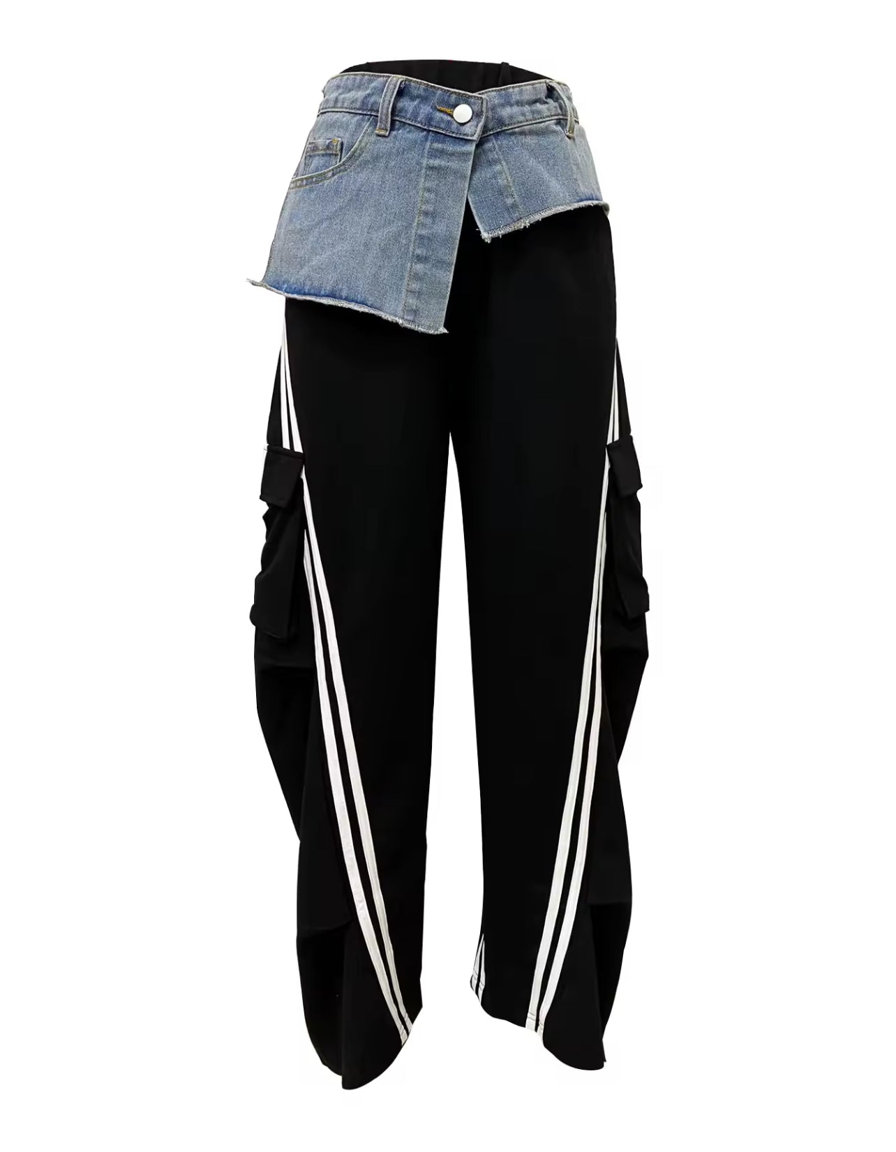 “LILLY” PATCHWORK PANTS (S-XL)