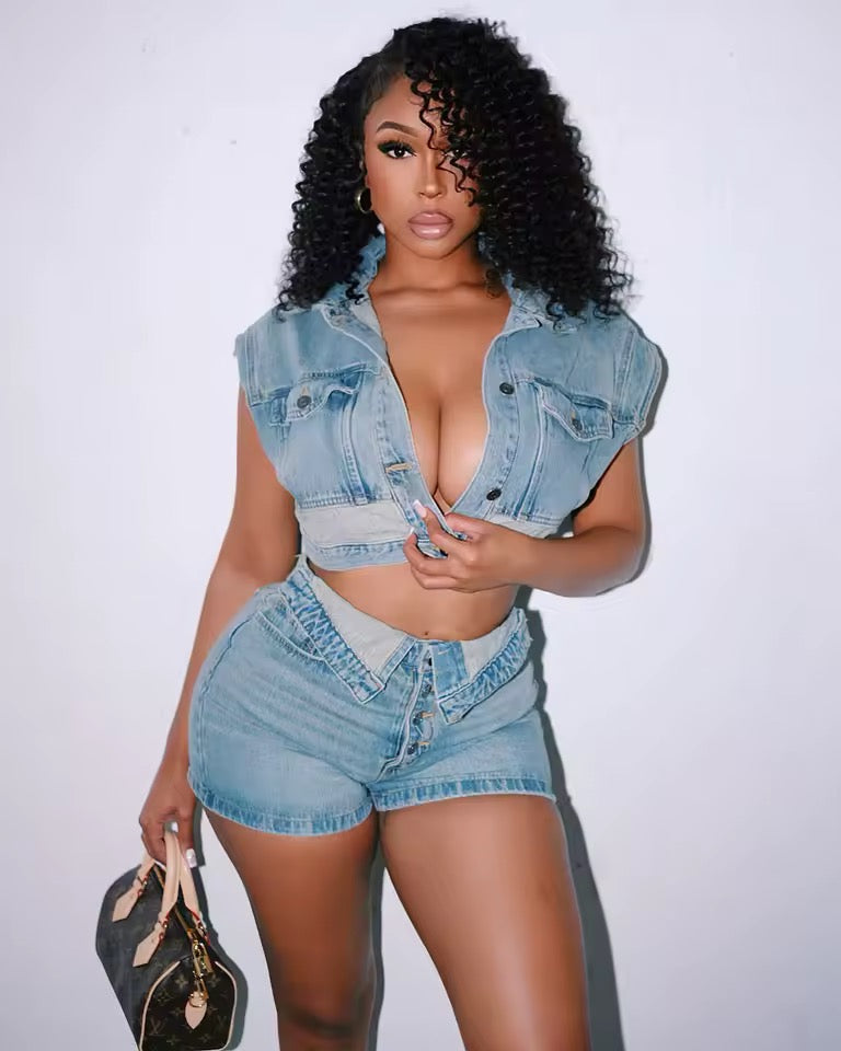 Drew Denim Set