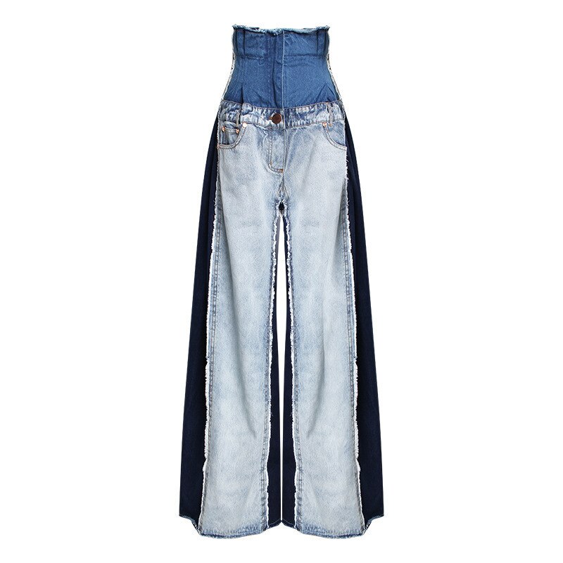 Influencers High Waist Wide Leg Jeans