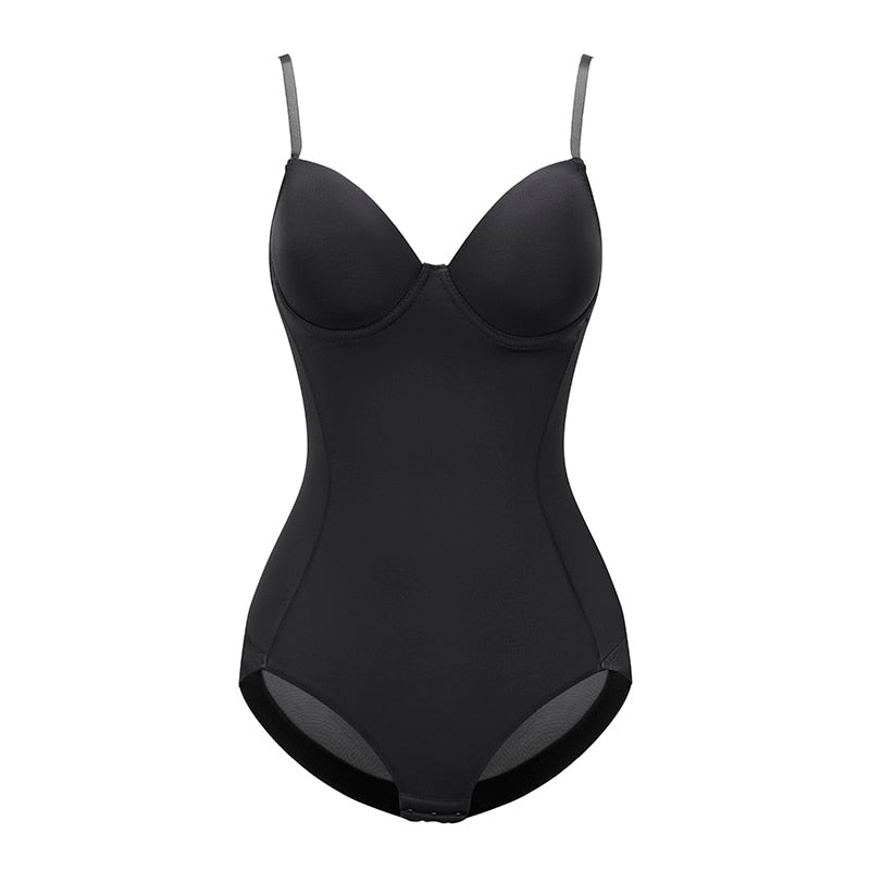 It Girl Snatched Bodysuit black