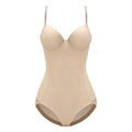 It Girl Snatched Bodysuit beige