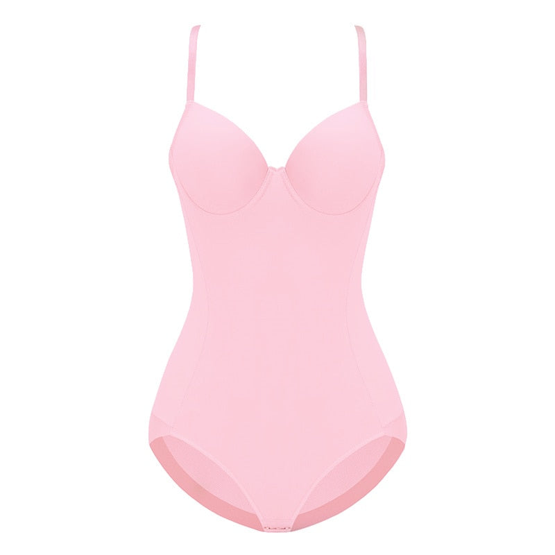 It Girl Snatched Bodysuit pink
