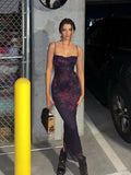 Jeanette Floral Maxi Dress Not transparent 1