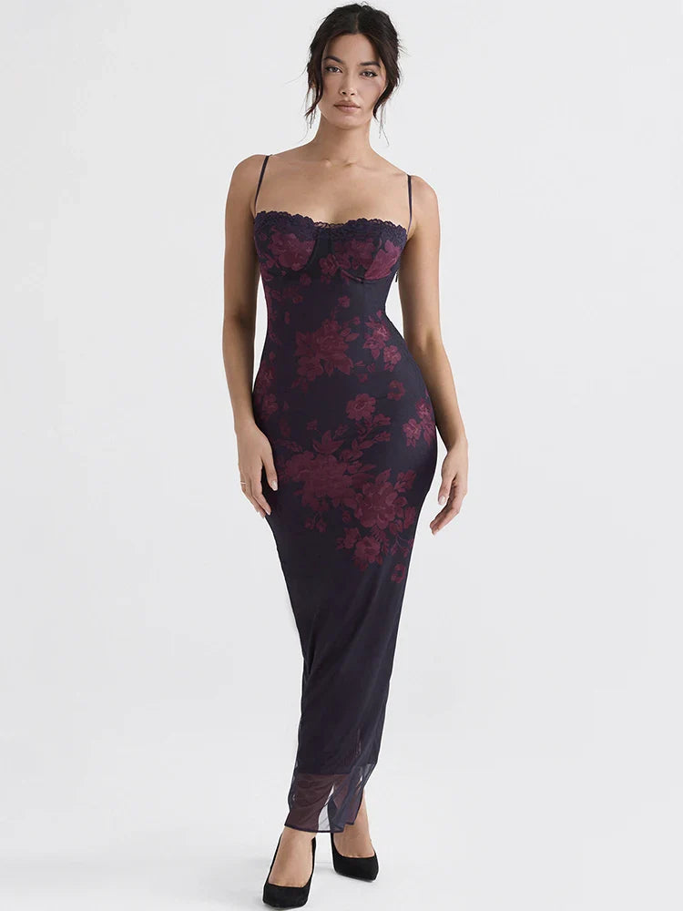 Jeanette Floral Maxi Dress