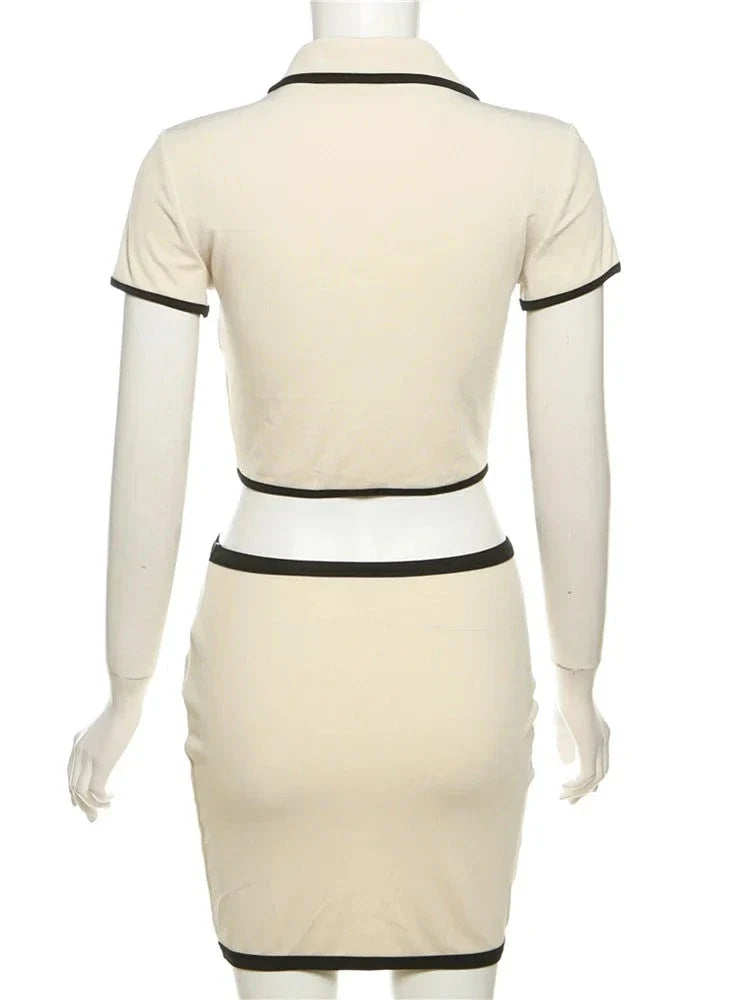 Judy Knit Skirt Set