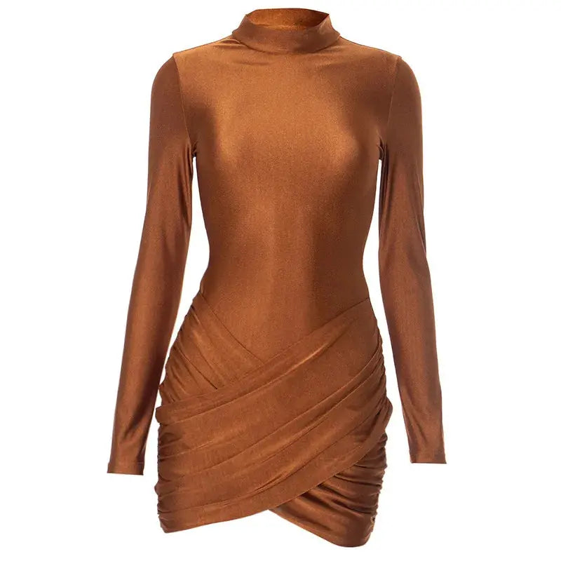 Kathy Ruched Mini Dress
