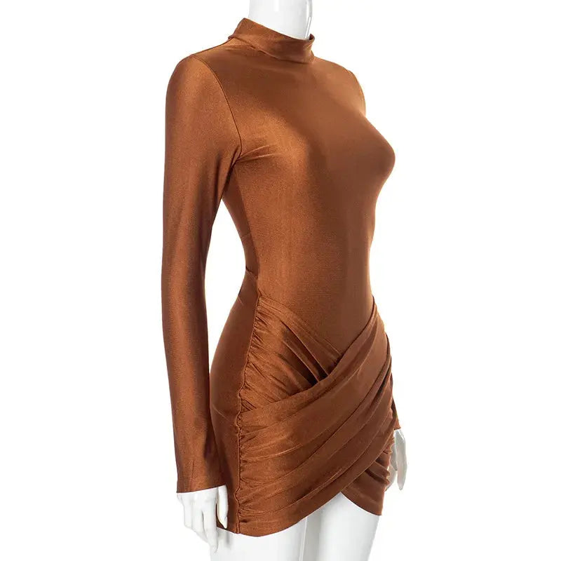 Kathy Ruched Mini Dress