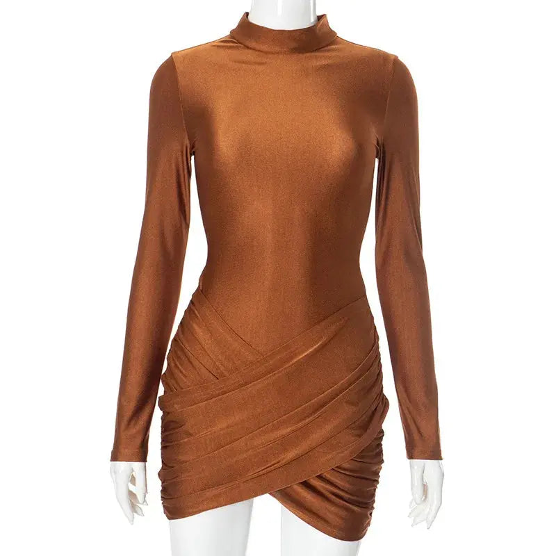 Kathy Ruched Mini Dress