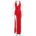 Kattie Ruched Maxi Dress A