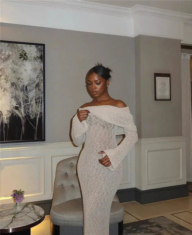 Keep It Knit Maxi Dress