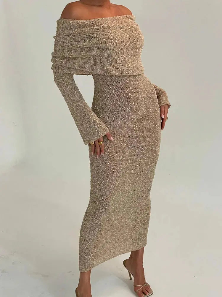 Keep It Knit Maxi Dress
