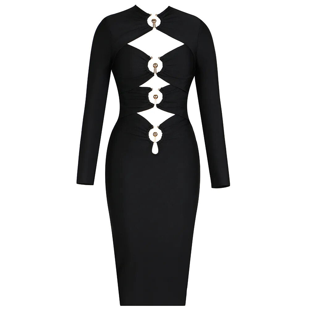 Keira Bandage Midi Dress