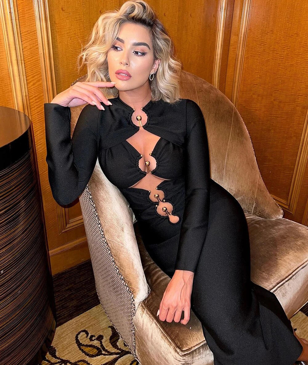 Keira Bandage Midi Dress