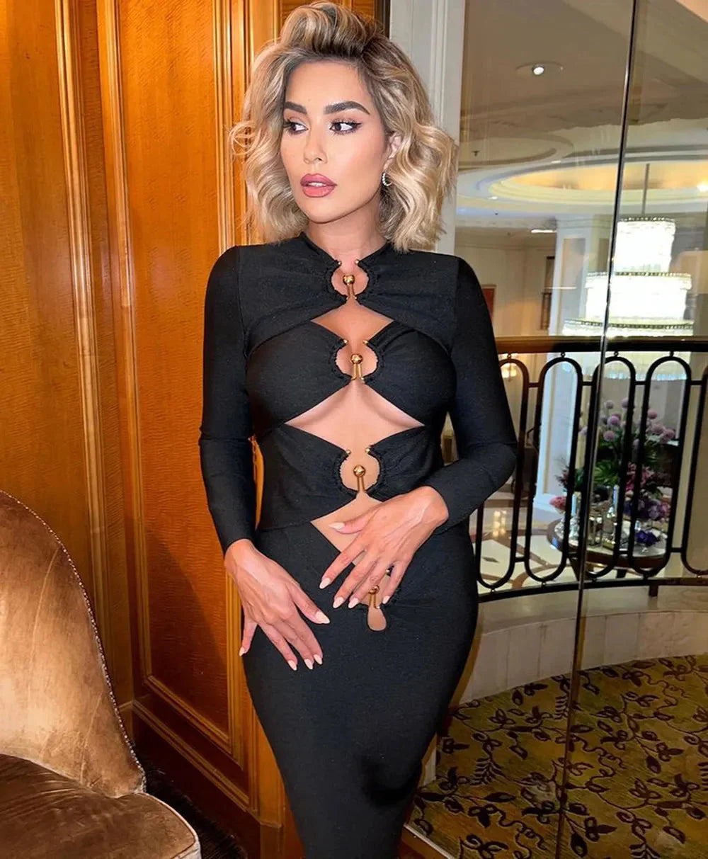 Keira Bandage Midi Dress