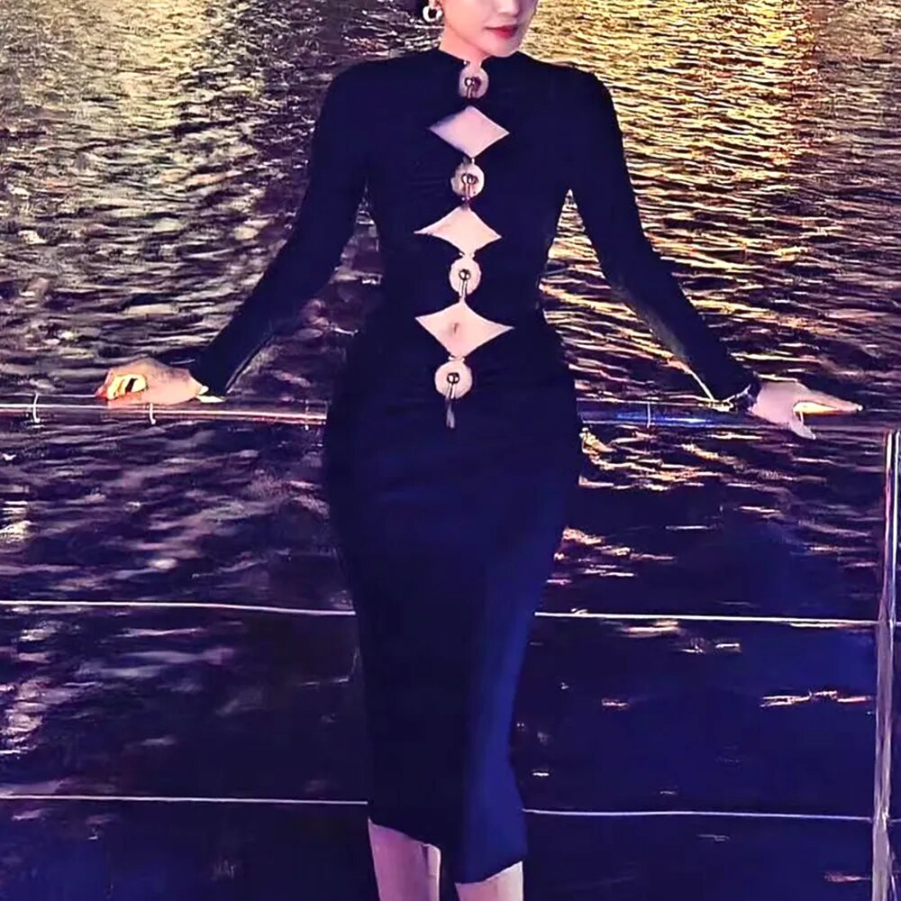 Keira Bandage Midi Dress