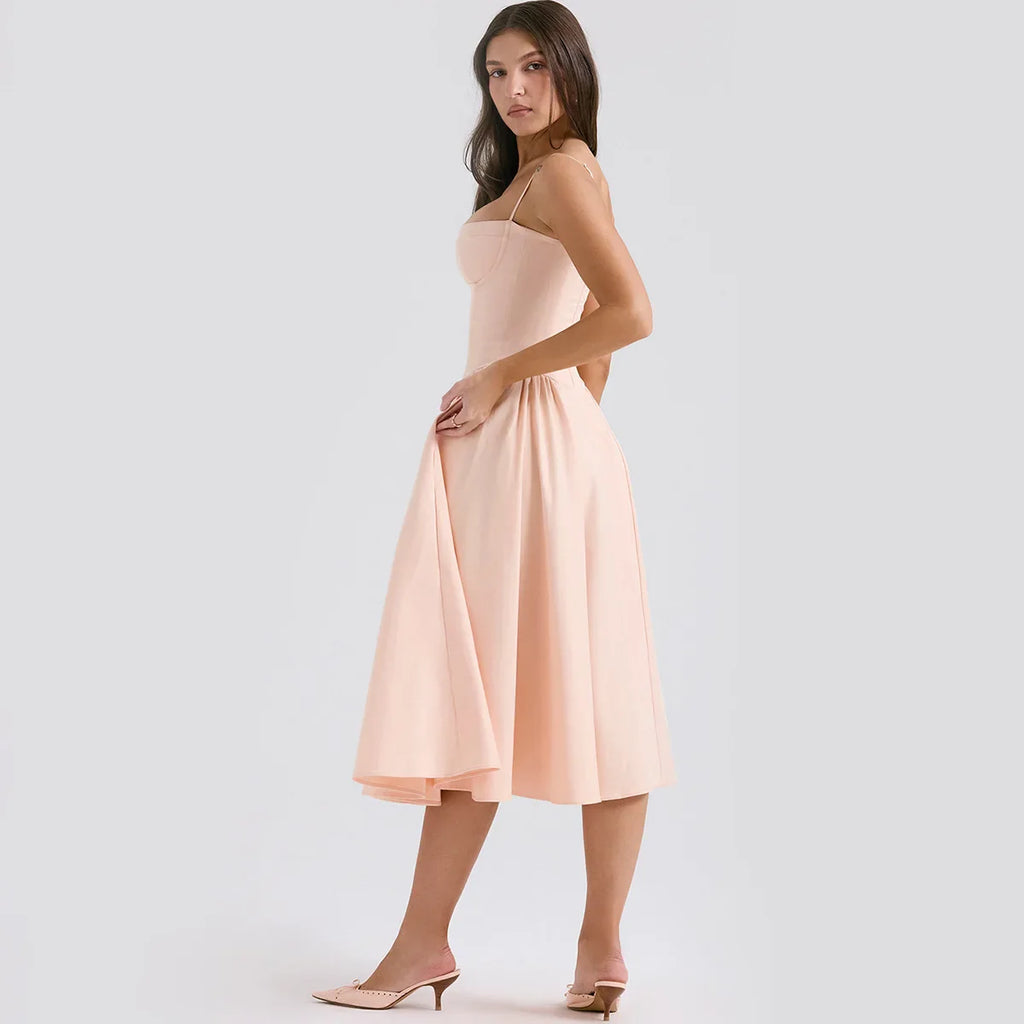 Kellie Flare Midi Dress