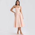 Kellie Flare Midi Dress as photo