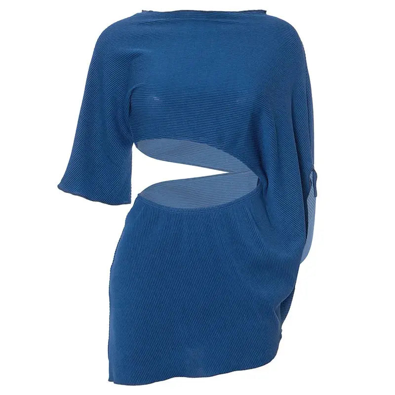 Kelsey Pleated Mini Dress
