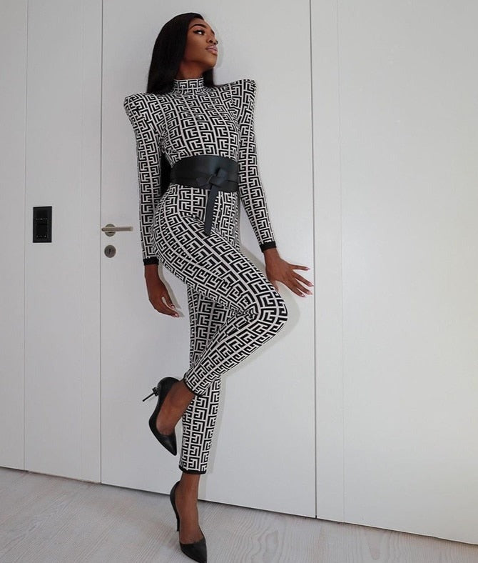 Kimberly Bandage Jumpsuit