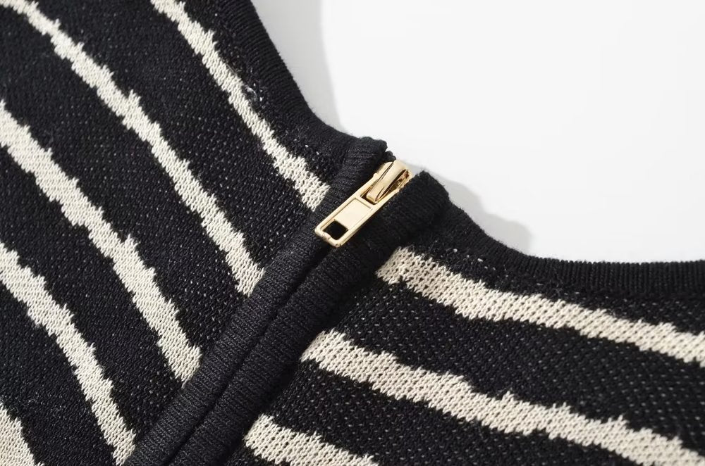 Laura Striped Maxi Dress