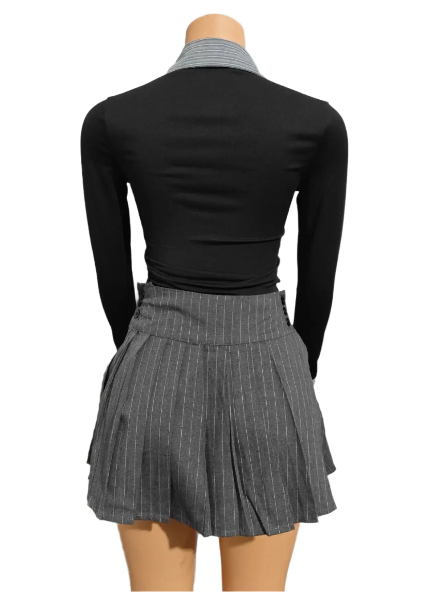 Layla Pleated Mini Skirt Set