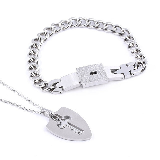Love Heart Lock Bracelet