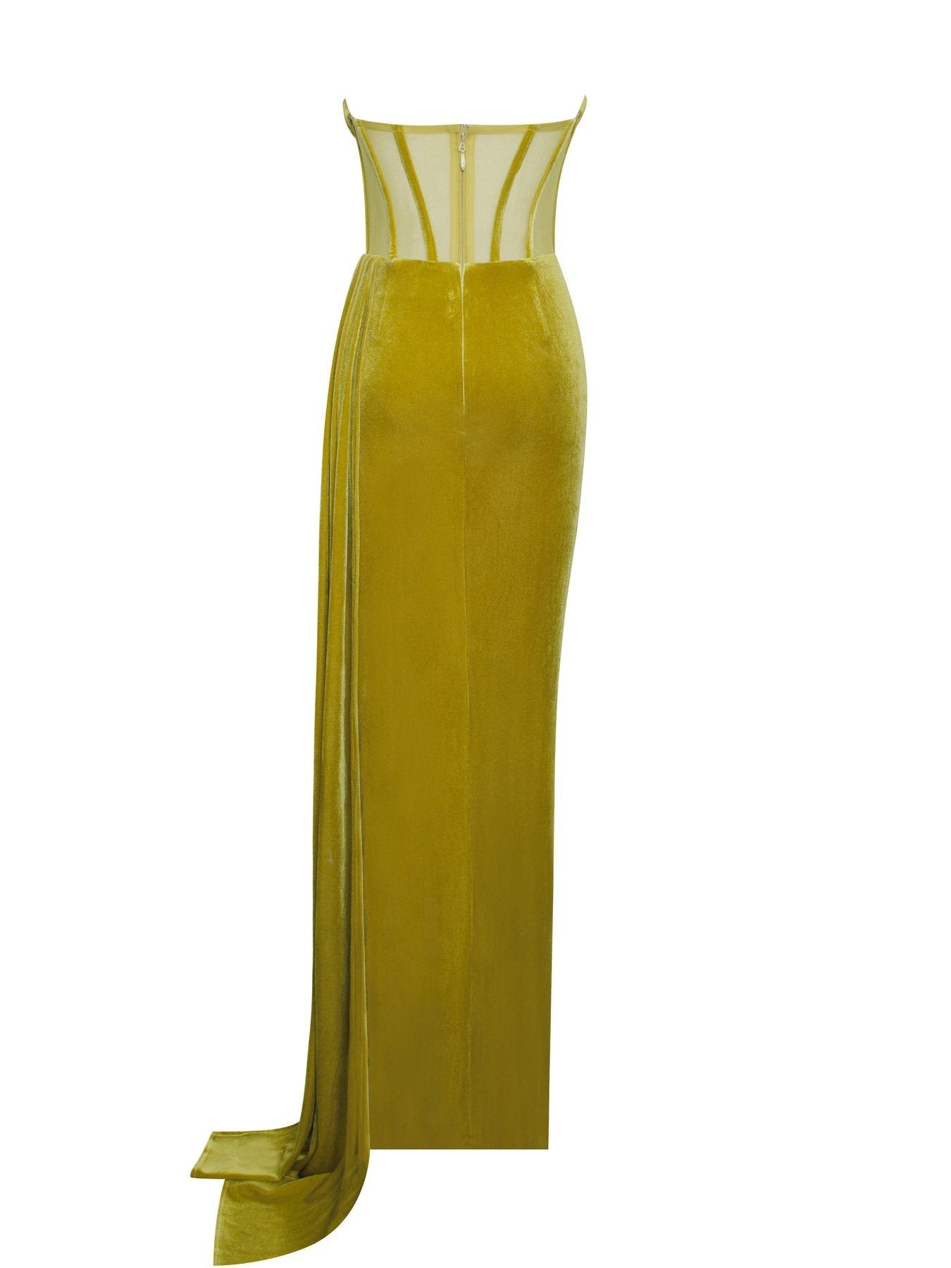 Love Off-Shoulder Velvet Maxi Dress